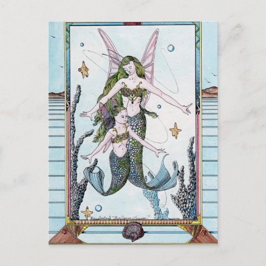 Die Tänzer Postkarte (Vorderseite)