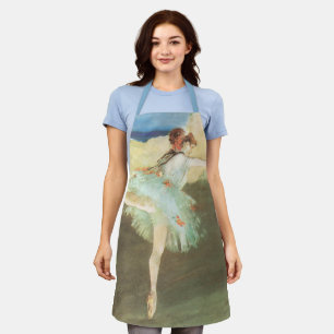 Die Tänzerin auf dem Podest von Edgar Degas Schürze