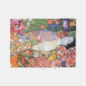 Die Tänzerin, Gustav Klimt Fleecedecke (Vorderseite (Horizontal))