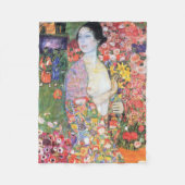 Die Tänzerin, Gustav Klimt Fleecedecke (Vorderseite)
