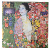 Die Tänzerin, Gustav Klimt Fliese (Vorderseite)