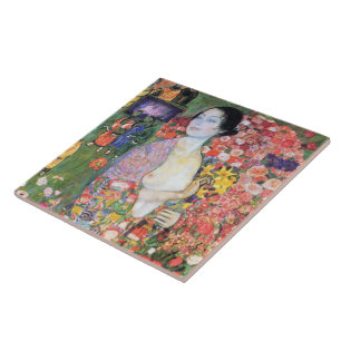 Die Tänzerin, Gustav Klimt Fliese