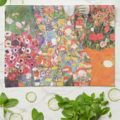 Die Tänzerin, Gustav Klimt Geschirrtuch (Gefaltet)
