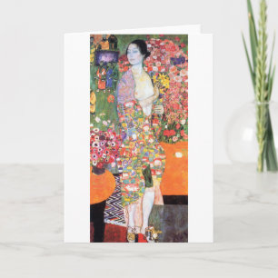 Die Tänzerin, Gustav Klimt Karte