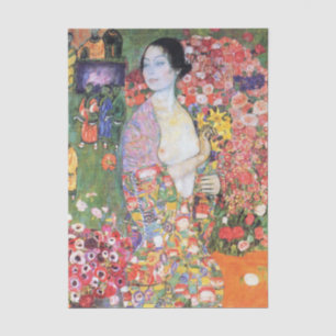 Die Tänzerin, Gustav Klimt Seidenpapier