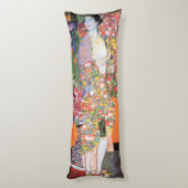 Die Tänzerin, Gustav Klimt Seitenschläferkissen (Rückseite (Vertikal))