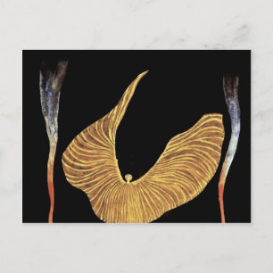 Die Tänzerin Loie Fuller von Moser Koloman (Best Q Postkarte