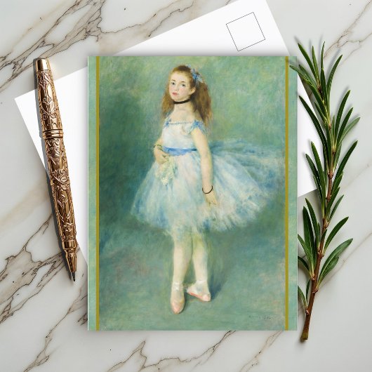 Die Tänzerin von Auguste Renoir Postkarte