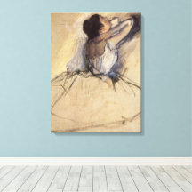 Die Tänzerin von Edgar Degas, Vintag Ballerina Art