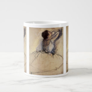 Die Tänzerin von Edgar Degas, Vintage-Ballerina-Ku Jumbo-Tasse