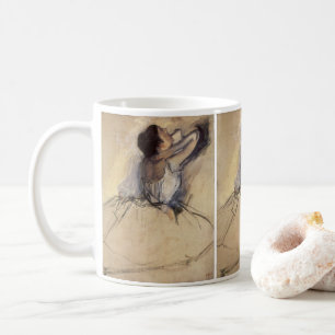 Die Tänzerin von Edgar Degas, Vintage-Ballerina-Ku Kaffeetasse