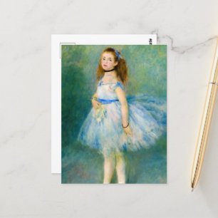 Die Tänzerin von Pierre-Auguste Renoir Postkarte