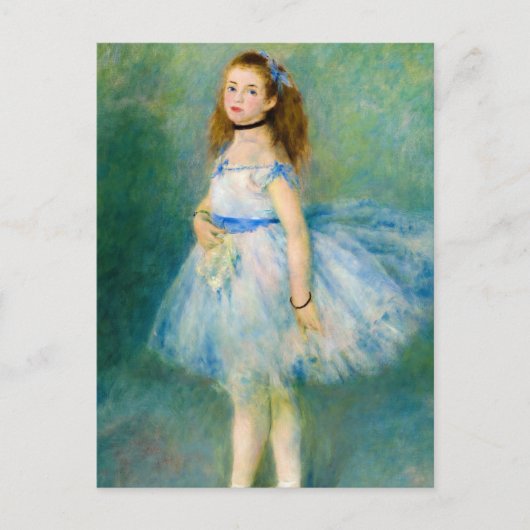 Die Tänzerin von Pierre-Auguste Renoir Postkarte (Vorderseite)