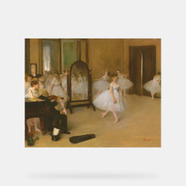 Die Tanzklasse (1870) Edgar Degas Acrylschild