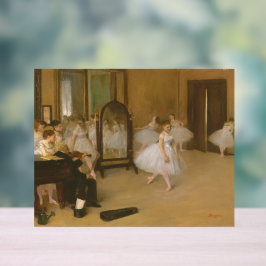 Die Tanzklasse (1870) Edgar Degas Acrylschild