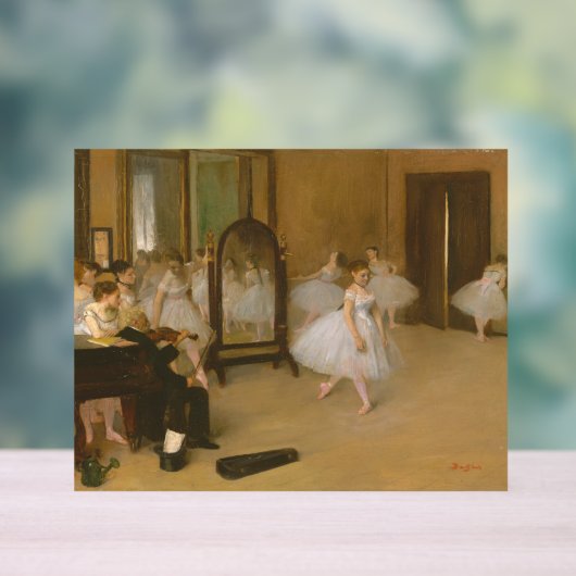 Die Tanzklasse (1870) Edgar Degas Acrylschild (Neutral)