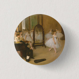 Die Tanzklasse (1870) Edgar Degas Button