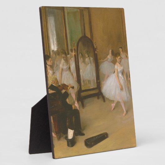 Die Tanzklasse (1870) Edgar Degas Fotoplatte (Seite)