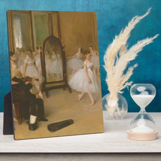 Die Tanzklasse (1870) Edgar Degas Fotoplatte (Seite)