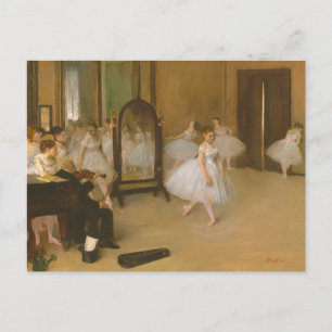 Die Tanzklasse (1870) Edgar Degas Postkarte
