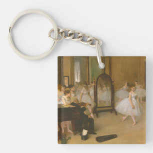 Die Tanzklasse (1870) Edgar Degas Schlüsselanhänger
