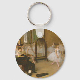 Die Tanzklasse (1870) Edgar Degas Schlüsselanhänger