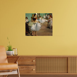 Die Tanzklasse, Berühmtes Gemälde Poster