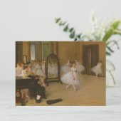 Die Tanzklasse | Edgar Degas (Stehend Vorderseite)