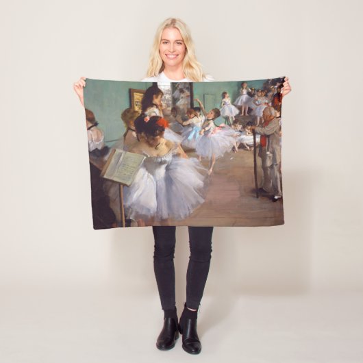 Die Tanzklasse, Edgar Degas Fleecedecke (Beispiel)