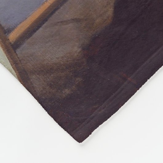 Die Tanzklasse, Edgar Degas Fleecedecke (Ecke)