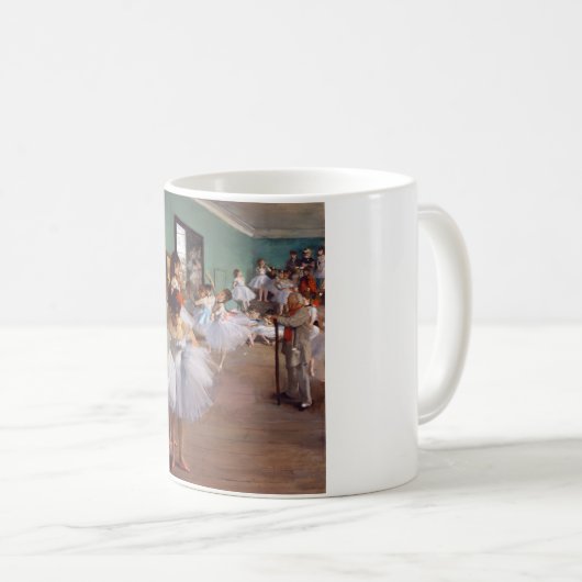 Die Tanzklasse, Edgar Degas Kaffeetasse (VorderseiteRechts)