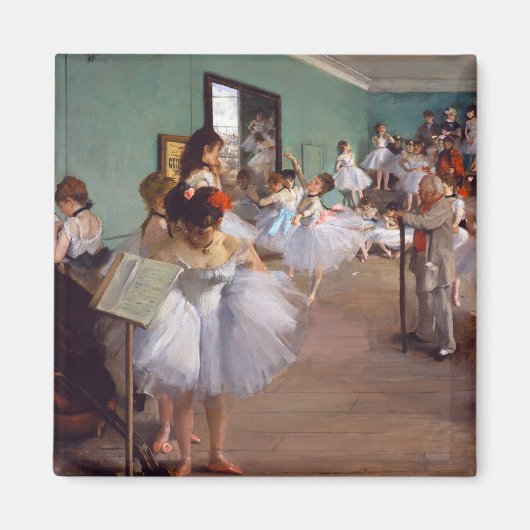 Die Tanzklasse, Edgar Degas Magnet (Vorne)
