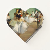 Die Tanzklasse Edgar Degas Notizblock (Rückseite)