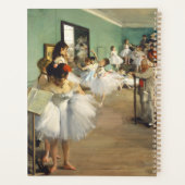 Die Tanzklasse Edgar Degas Planer (Rückseite)