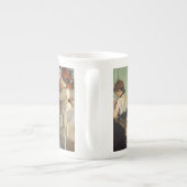 Die Tanzklasse Edgar Degas Porzellantasse (Rückseite)