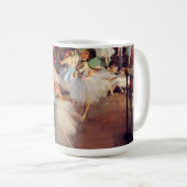 Die Tanzklasse von Edgar Degas Kaffeetasse (VorderseiteRechts)