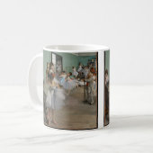 Die Tanzklasse von Edgar Degas Kaffeetasse (Vorderseite Links)