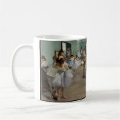 Die Tanzklasse von Edgar Degas Kaffeetasse (Links)