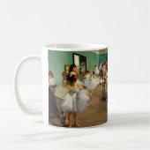 Die Tanzklasse von Edgar Degas Kaffeetasse (Links)