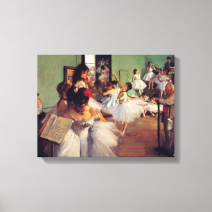 Die Tanzklasse von Edgar Degas Leinwanddruck