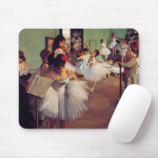 Die Tanzklasse von Edgar Degas Mousepad (Mit Mouse)