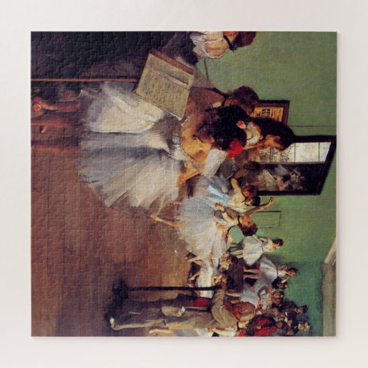 Die Tanzklasse von Edgar Degas Puzzle (Horizontal)