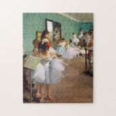 Die Tanzklasse von Edgar Degas Puzzle (Vertikal)