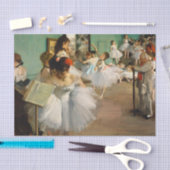 Die Tanzklasse von Edgar Degas Seidenpapier (Handwerk)