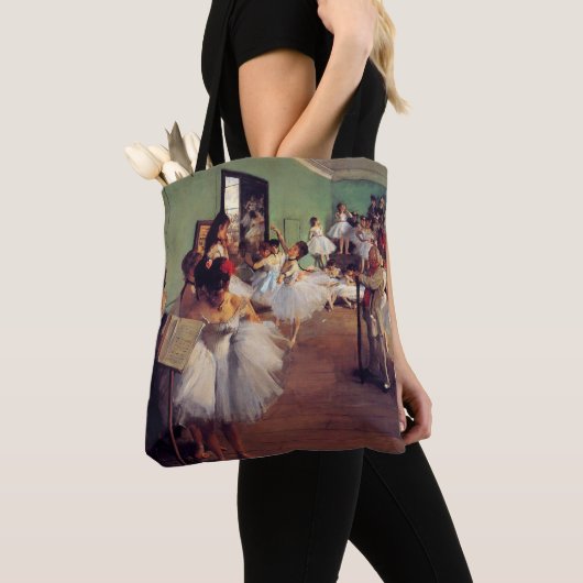 Die Tanzklasse von Edgar Degas Tasche (Von Nahem)