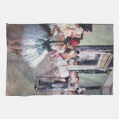 Die Tanzklasse von Edgar Degas, Vintage Ballettkun Geschirrtuch (Horizontal)