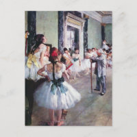 Die Tanzklasse von Edgar Degas, Vintage Ballettkun