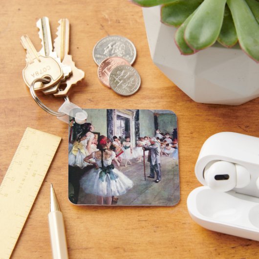 Die Tanzklasse von Edgar Degas, Vintage Ballettkun Schlüsselanhänger (Schreibtisch)