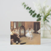 Die Tanzklasse von Edgar Degas, Vintages Ballett (Stehend Vorderseite)
