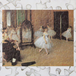 Die Tanzklasse von Edgar Degas, Vintages Ballett Puzzle